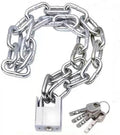 Safety Bicycle Chain Lock, Motorcycle Lock, Cannot Be Cut with Bolt Cutters Or Hand Tools.Premium Case-Hardened