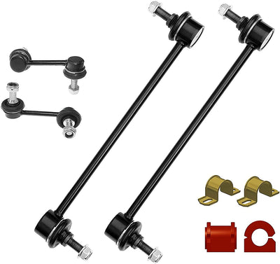 suspension dudes 6PC Front/Rear Sway Bar Links Front Bushings Fits 2007-2017 Honda CR-V