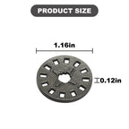 2Pcs 196271-6 Multi-Tool Adapter Fits for Maki-ta Multi Tools