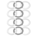 uxcell 4 Sets NTA2840 Thrust Needle Roller Bearings with Washers, ID 1-3/4"