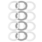 uxcell 4 Sets NTA2840 Thrust Needle Roller Bearings with Washers, ID 1-3/4"