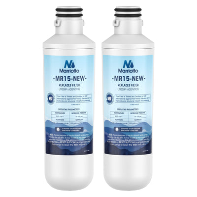 Water Filter LT1000PC Replacement for LG Refrigerator, 2 Pack