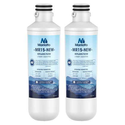 Water Filter LT1000PC Replacement for LG Refrigerator, 2 Pack