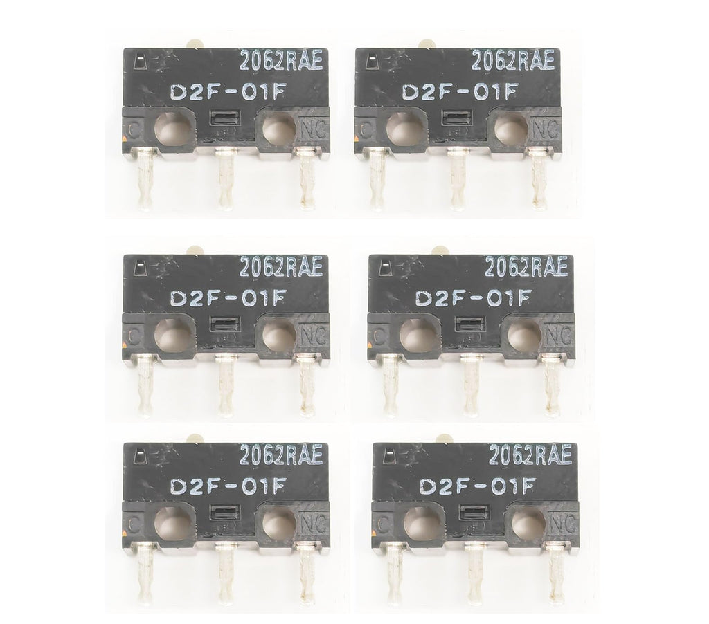 PMMCON 6pcs D2F-01F D2F01F Subminiature Mouse Switch