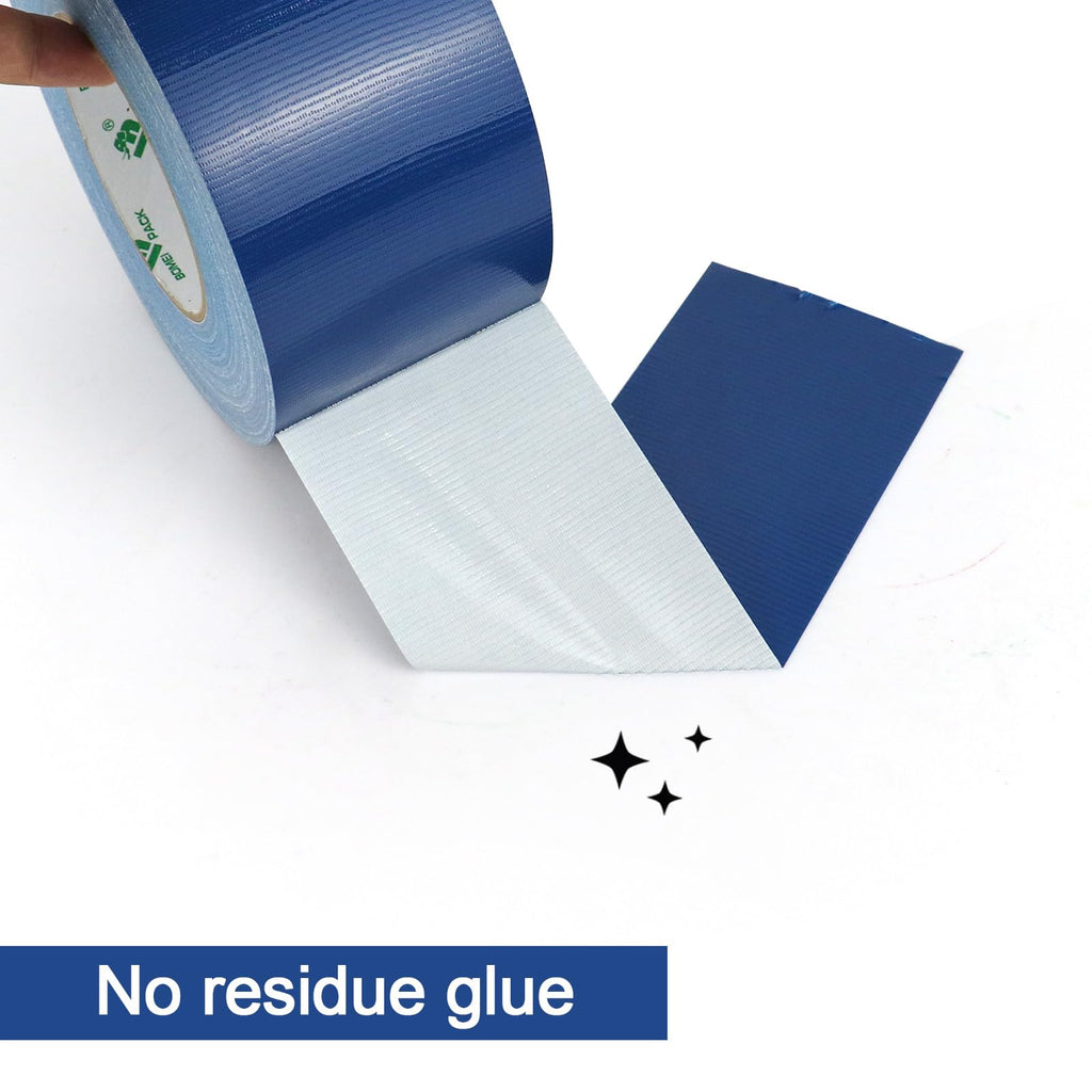 1Pack 3inch Duct Tape Heavy Duty Waterproof Dark Blue 9Mil 20Yds
