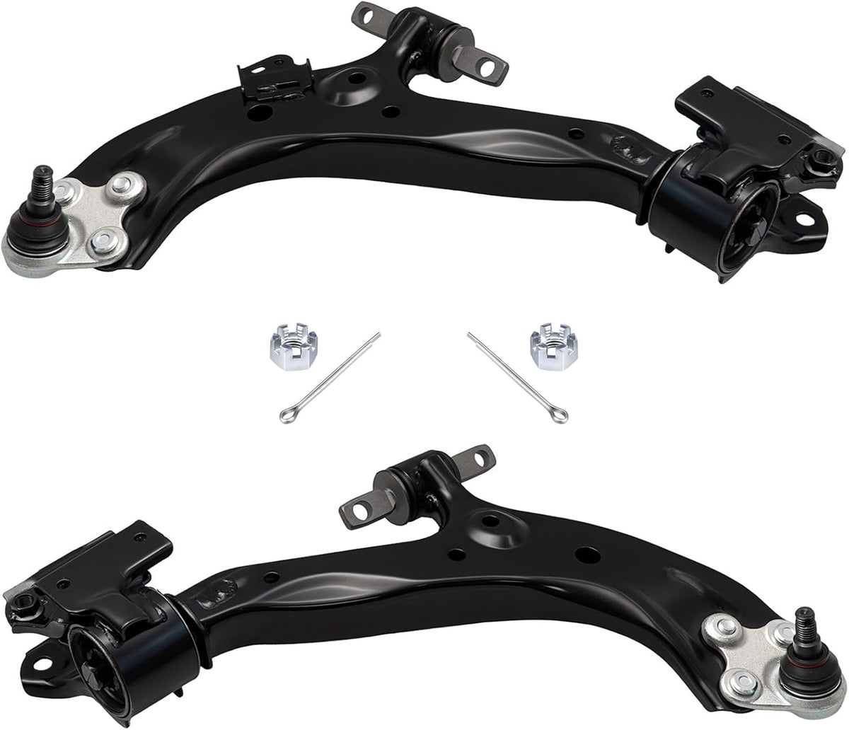 TUCAREST K622930 K622931 (Pair) Front Lower Control Arm and Ball Joint Assembly Compatible With 2012 2013 2014 Ho-nda CR-V [# 522-809 522-810 51360T0AA02 51350T0AA02]