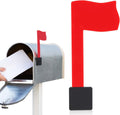 Mailbox Flag Replacement Kit – Red Multi-Directional Flag, No Tools Needed | Durable acrylic/PVC flag, weatherproof.