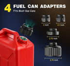 Keimi Cordless Electric Fuel Transfer Pump, Auto-Stop & Hand Trigger Nozzle