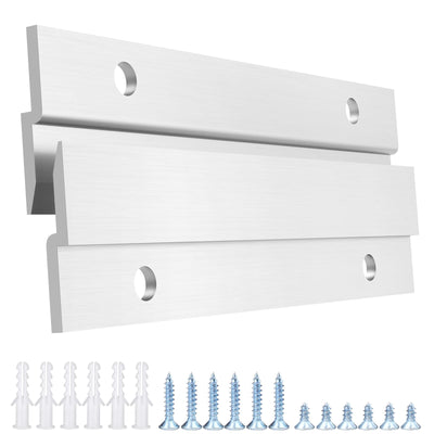 French Cleat Picture Hanger, 4 Inch Aluminum Z Hanger, 5 Pairs