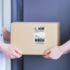 16 Rolls 4" x 6" Direct Blank Thermal Shipping Labels with 450/Roll