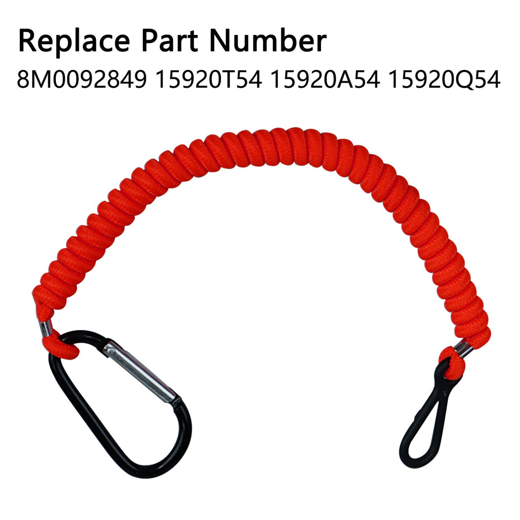 8M0092850 Boat Safety Kill Stop Switch Connector Lanyard Cord
