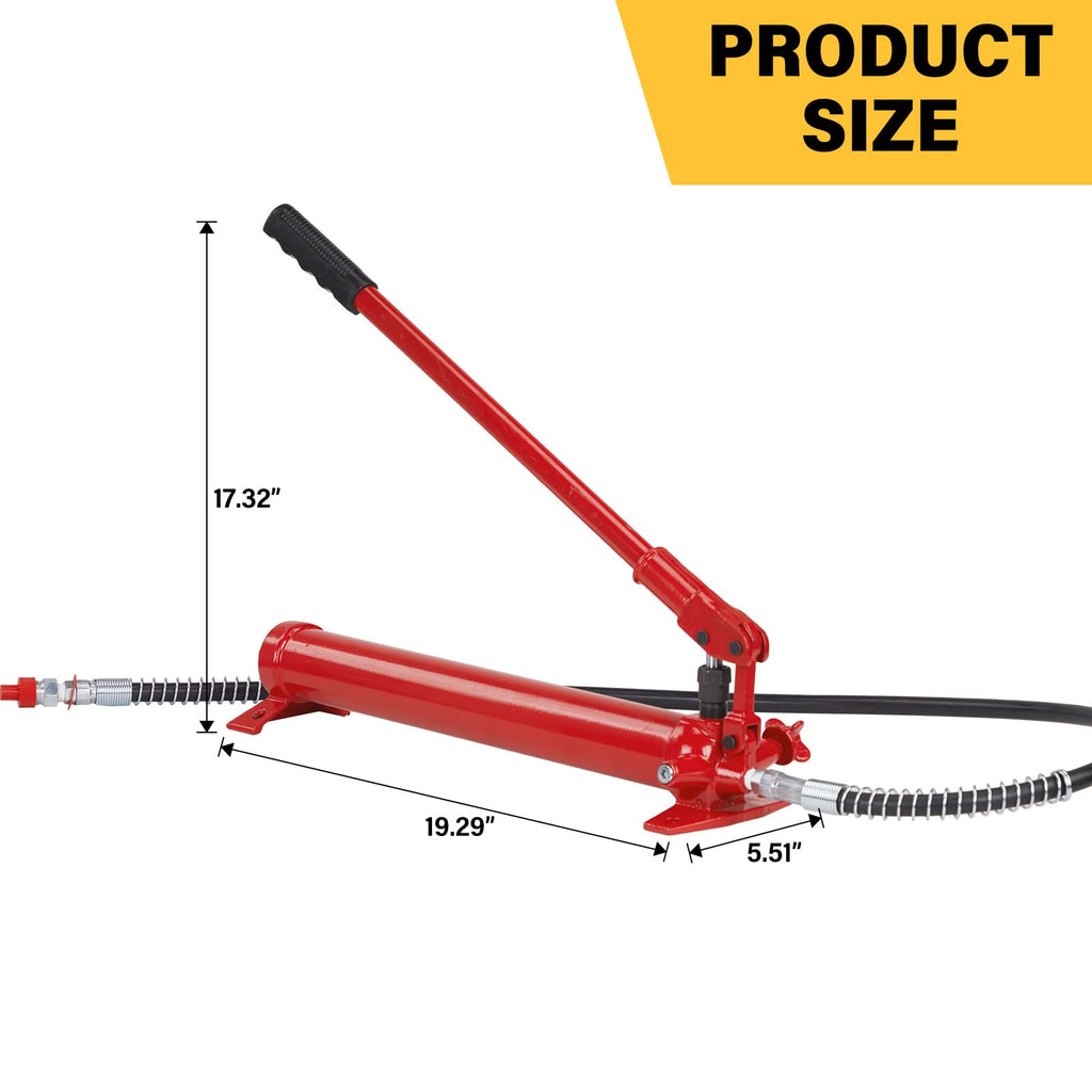 20000lbs 10 Ton Hydraulic Floor Jack Hand Pump Ram Replacement