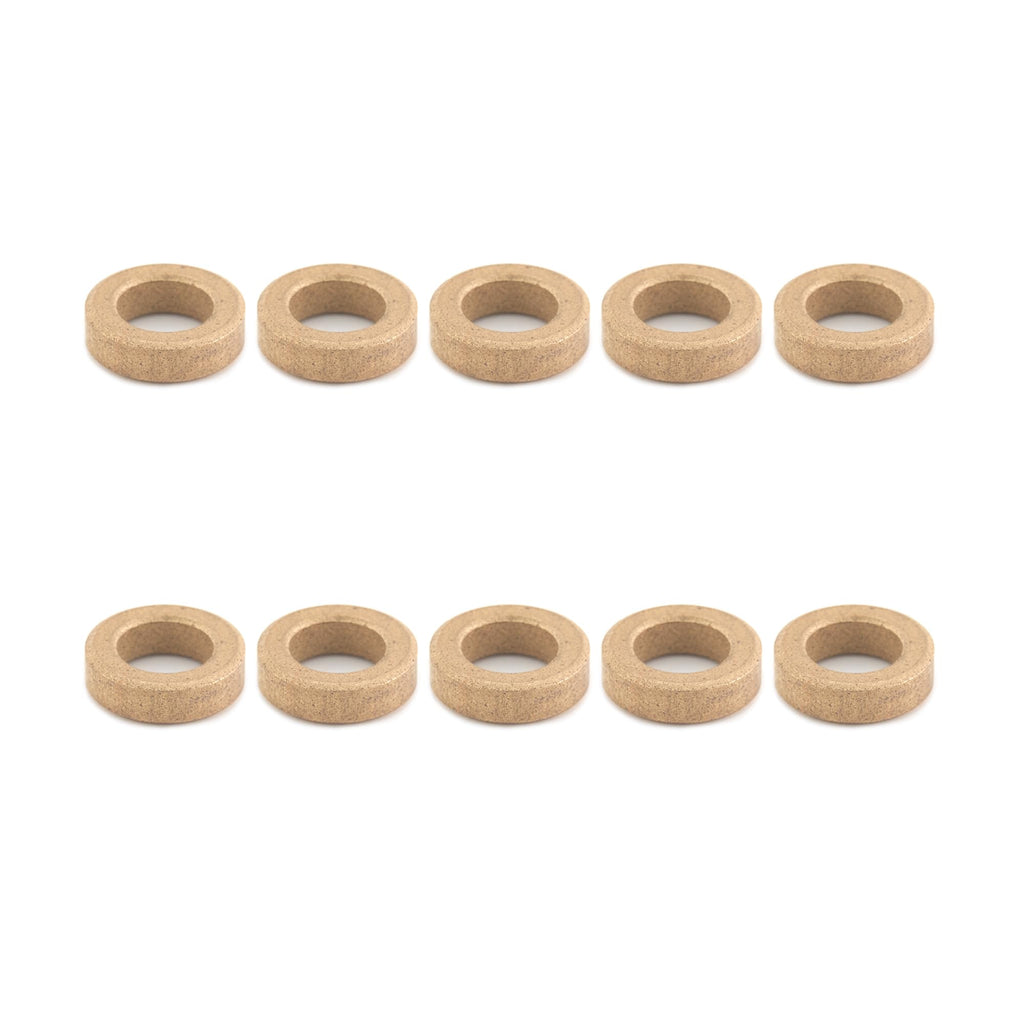 XIKE 6x10x3mm Sintered Bronze Sleeve Bearing Bushing (10 Pack)