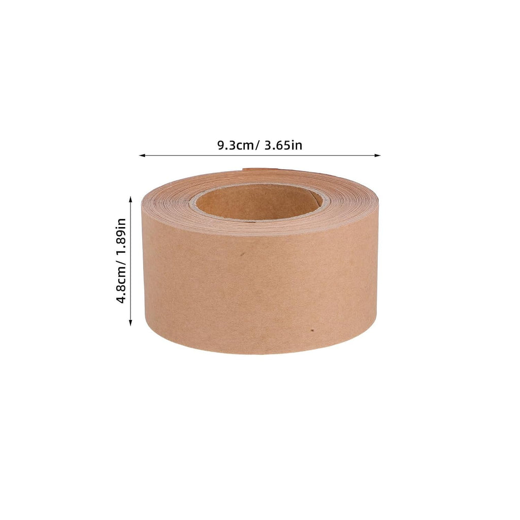 4 Rolls 48mm Writable Water Activated Kraft Paper Packing Tape
