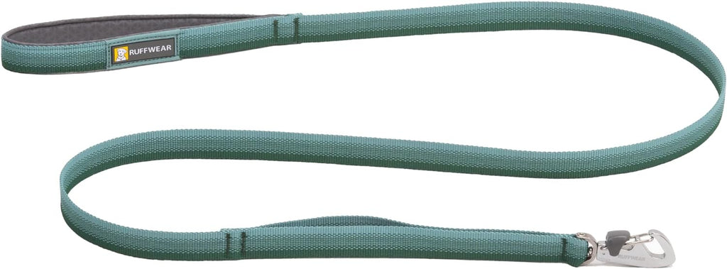 Front Range Dog Leash, 5 ft Lead with Padded Handle for Everyday Walking, River Rock Green