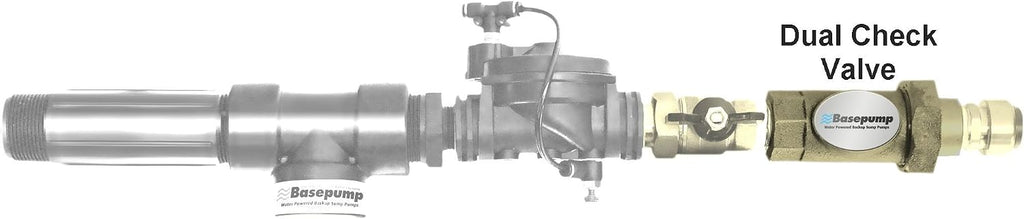 HB1000-PRO Premium High-Volume Water Powered Backup Sump Pump | Automatic Sump Pump Backup System with High Water