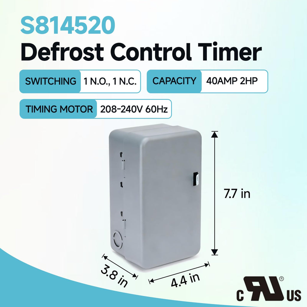 FrigeSwift S8145-20 Commercial Refrigeration Defrost Control Timer