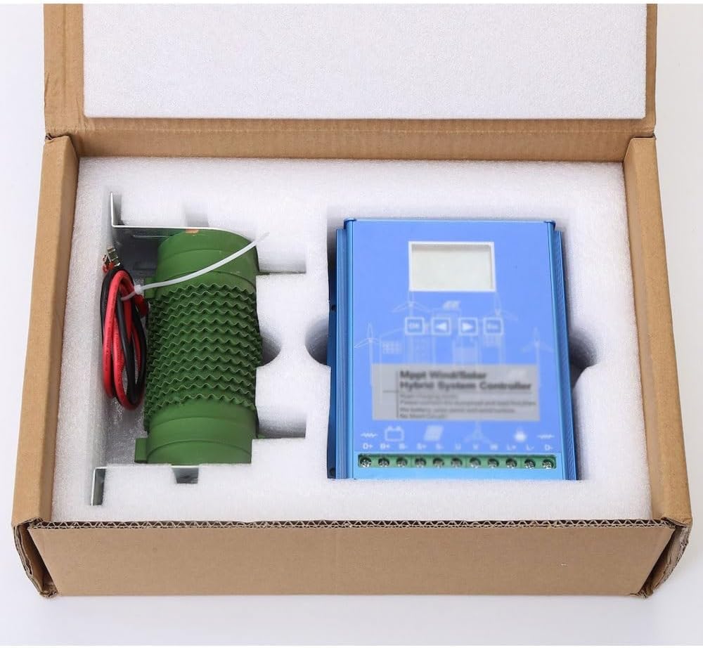 200W 300W 400W 500W 600W 800W 1KW Off Grid MPPT Wind Solar Hybrid Charge Controller 12V/24V/48V Wind Turbine