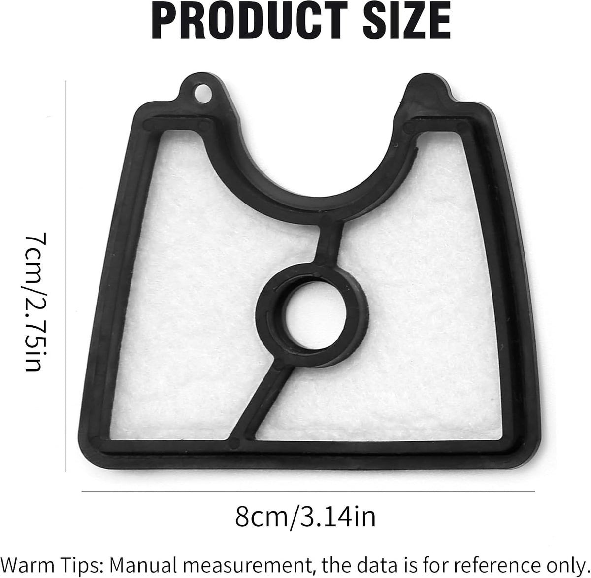 4pcs 545112101 Air Filter Replacement for Husqvarna Craftsman 125B 125BV 125BX 125BVX Leaf Blower Replacement for Jonsered B2126 BV2126 Blower