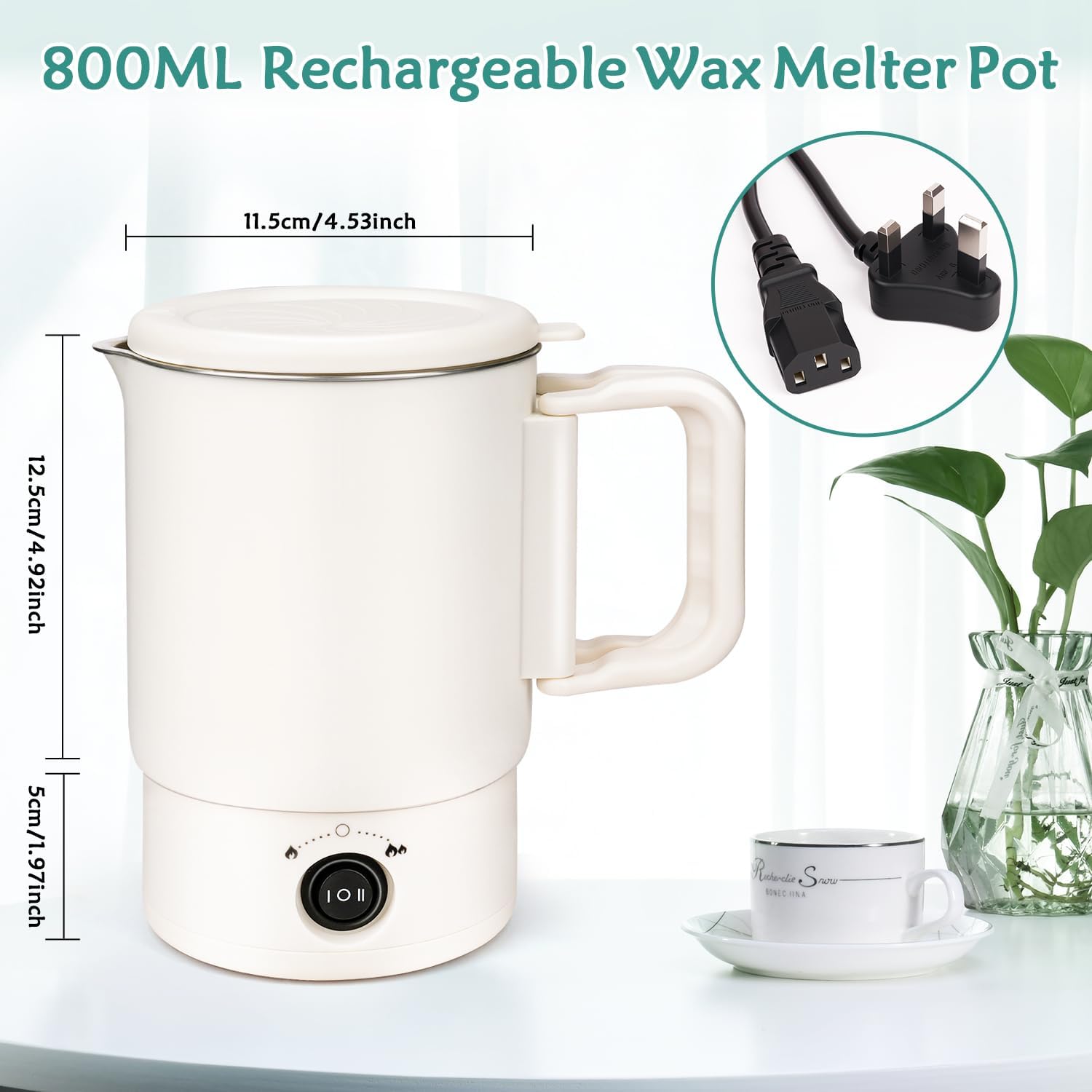 Wax Melter Kit for Candle Making, Large Candle Melting Pot, DIY Candle Making Supplies for Woman, Included Candle