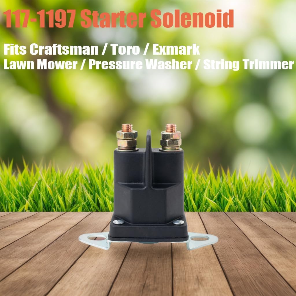 117-1197 Starter Solenoid 12V for Toro Timecutter ss5000 z4200 Part