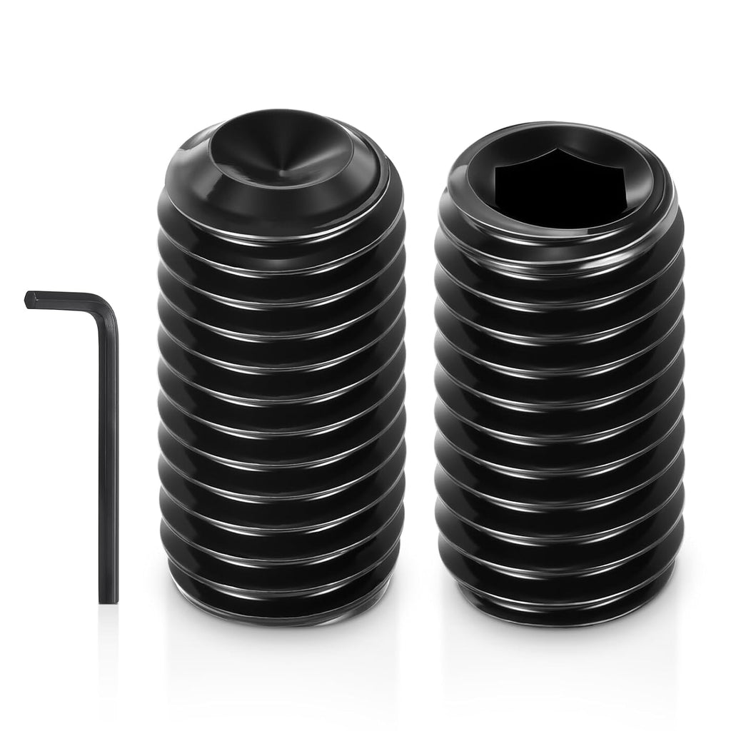 10Pcs Cup Point Socket Set Screws-1/2-13x1 Carbon Steel