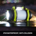 Rechargeable Flashlight, 6 Modes Camping Flashlight LED Camping Lantern for Power Outage, Flashlight for Home