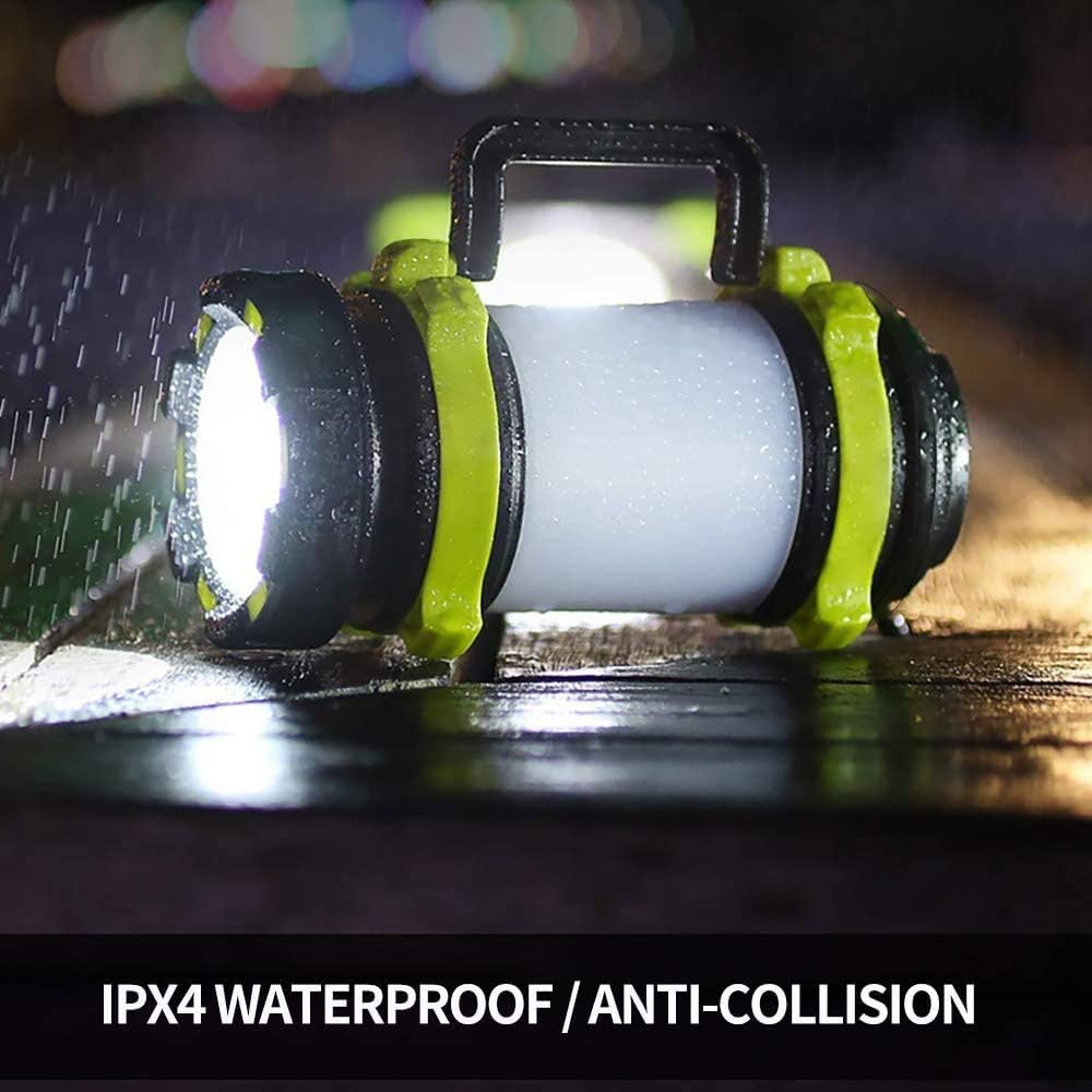 Rechargeable Flashlight, 6 Modes Camping Flashlight LED Camping Lantern for Power Outage, Flashlight for Home