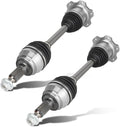 Pair (2) Front CV Axle Shaft Assembly for 4WD/AWD & 6-Lug Only
