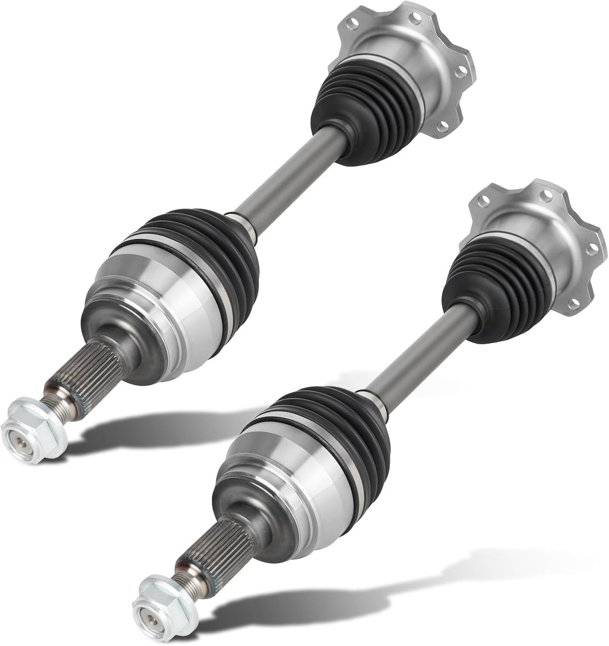 Pair (2) Front CV Axle Shaft Assembly for 4WD/AWD & 6-Lug Only