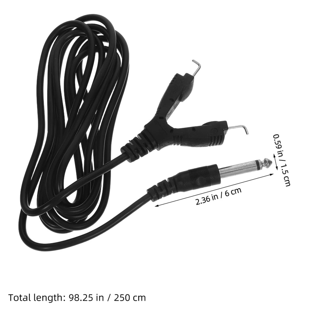 2.5m Silicone Heavy Duty Wire Clip Cord for Machine Tattoo Power Supply Wire