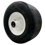 13x6.50-6 Smooth White Lawn Mower Wheel Assembly