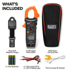Klein Tools 80197 AC/DC Clamp Meter Kit with Magnetic Hanger Set