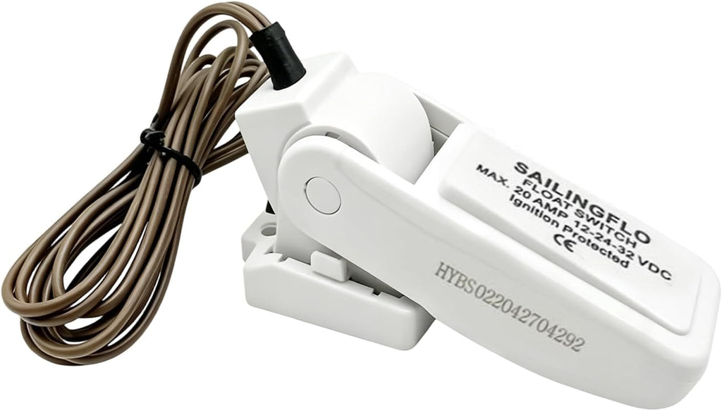 Bilge Pump Float Switch, Water Level Controller for Marine Boat RV Yacht