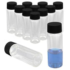 30ml Small Liquid Sample Vial, 12 Pcs Clear Glass Vials