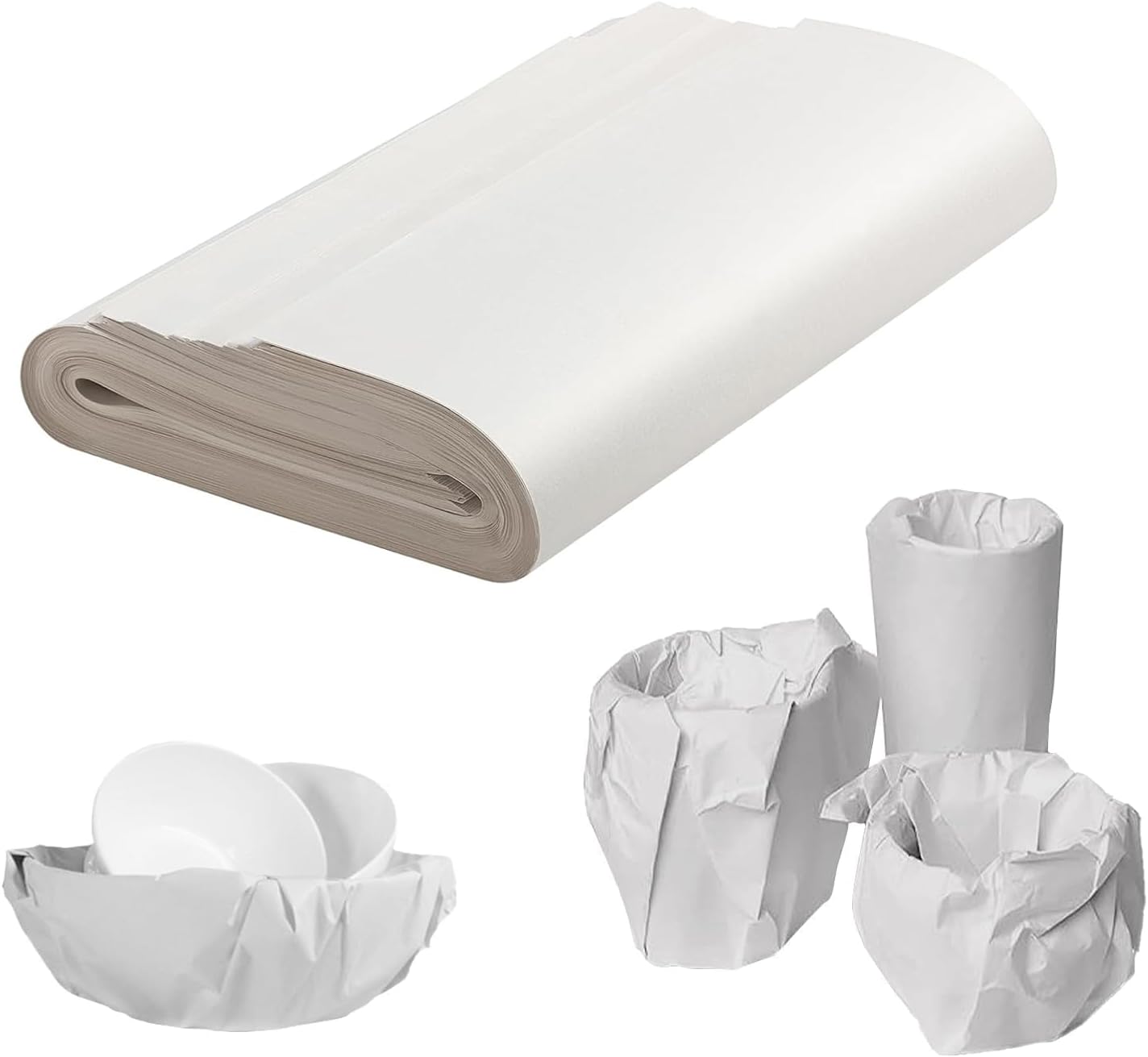 100 Sheets Packing Paper for Moving, Newsprint Paper for Packing Wrapping, Wrapping Paper for Packaging Glasses