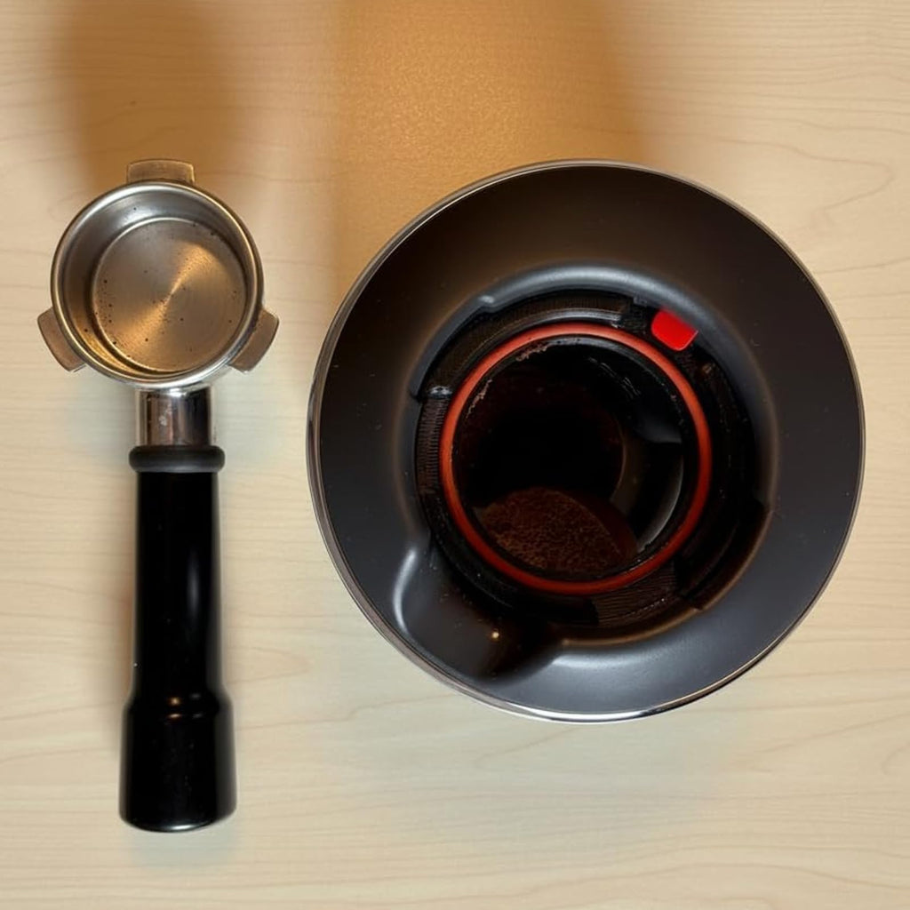 Puck Sucker Adapter for Breville 54mm Espresso Machine Baskets, Coffee Grounds Cleaning Tool for Efficient Extraction