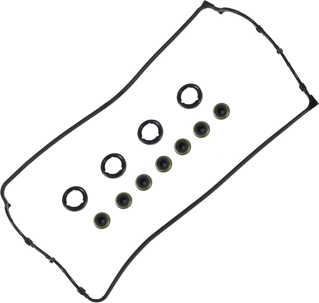 X AUTOHAUX 1 Set 12341-PR4-A00 Engine Valve Cover Gasket for Honda CR-V L4 2.0L 1997-2001 for Acura Integra L4 1.8L 1990-2001