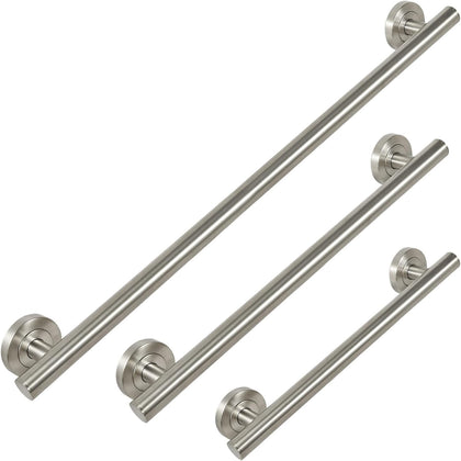 Shower Grab Bar, Modern Set Stainless Steel Handicap Grab Bar for Bathtubs and Showers, Shower Safety Bar for Seniors