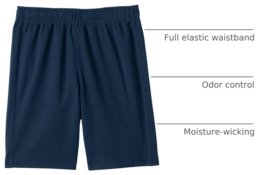 School Uniform Boys Mesh Gym Shorts