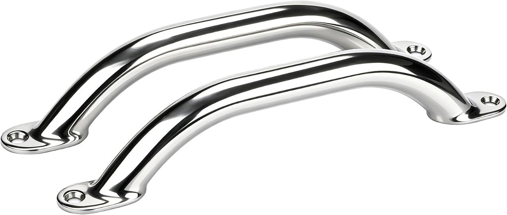 Boat Grab Bar, 2 Pcs Marine Stainless Steel Boat Grab Handles