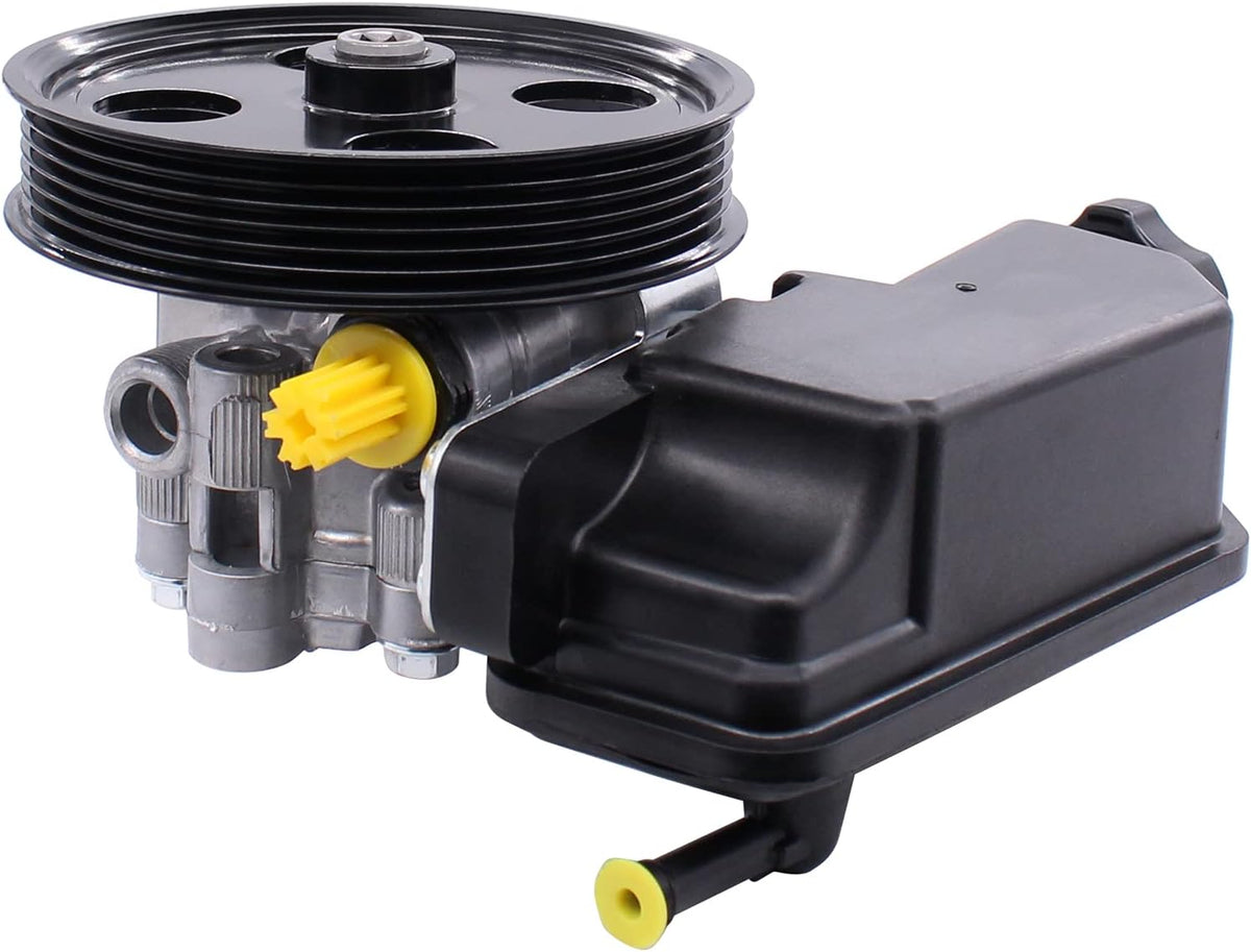 NewYall Power Steering Pump with Reservoir and Pulley for Dodge