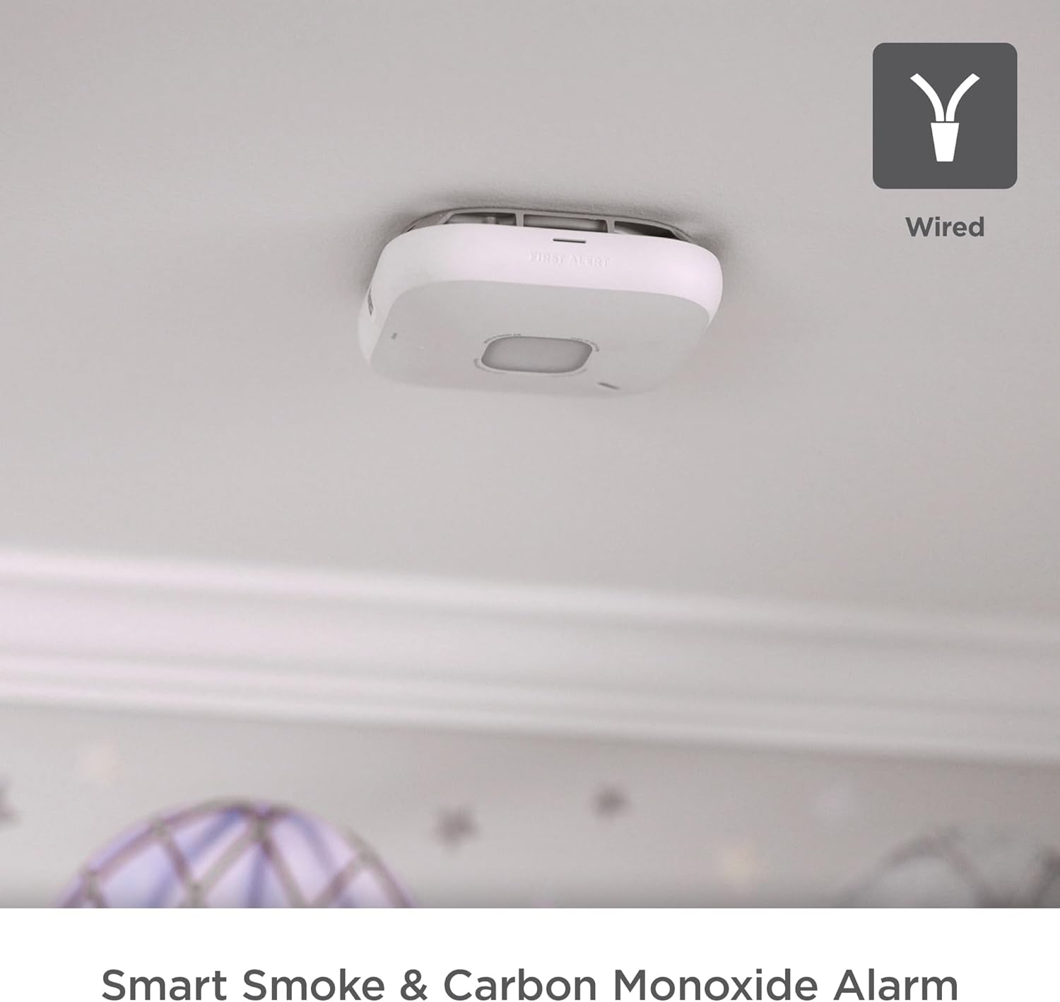 SC5 Hardwire Smart Smoke & Carbon Monoxide Alarm, SMCO600NV-AC, 1-Pack