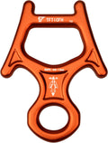 Figure 8 Descender, 30kN Climbing Descender, Heavy Duty 7075 Aluminum Belay & Rappel Equipment for Climbing