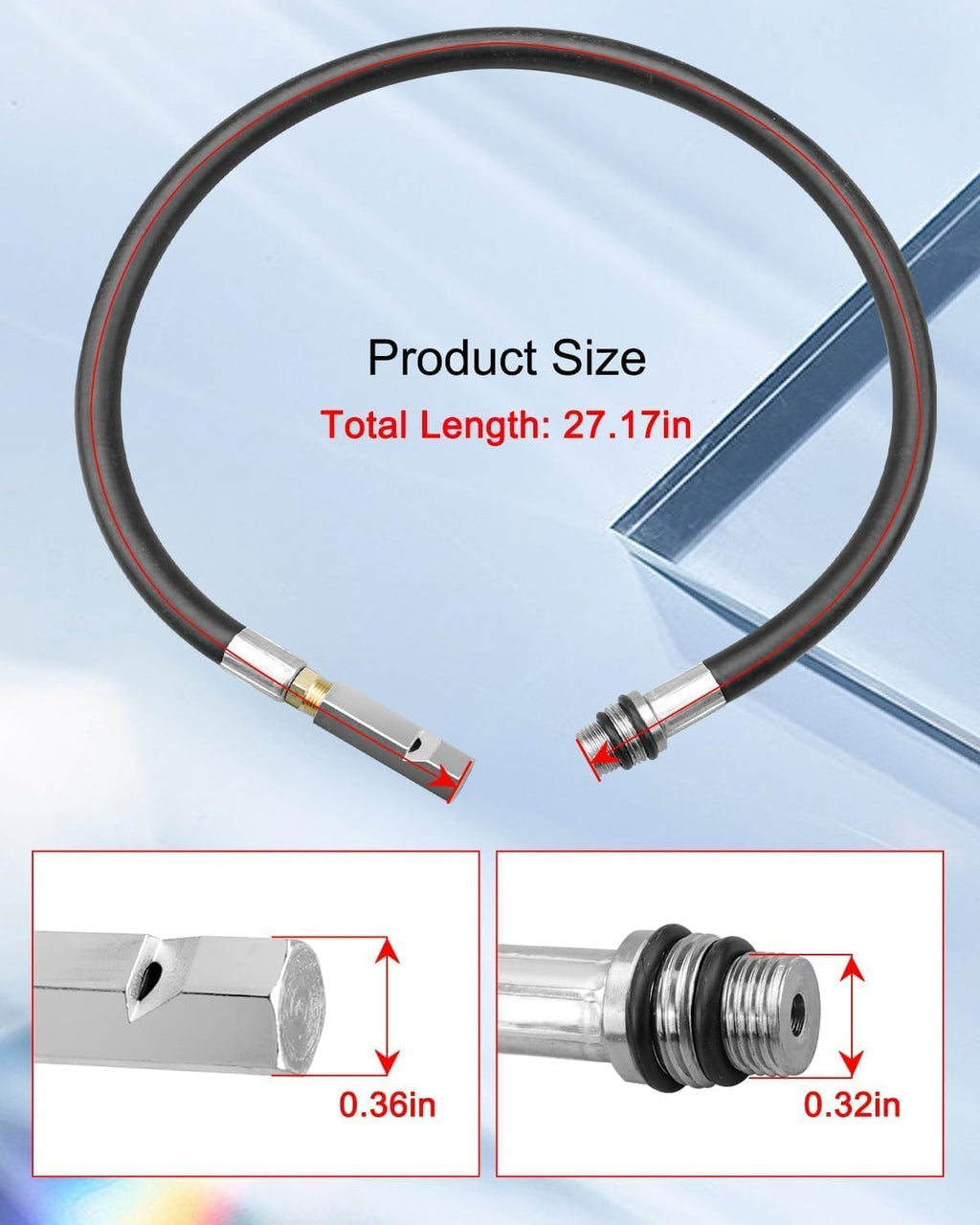 8016MRG Whistle Thread Top Dead Center Indicator Replace 33650 7880