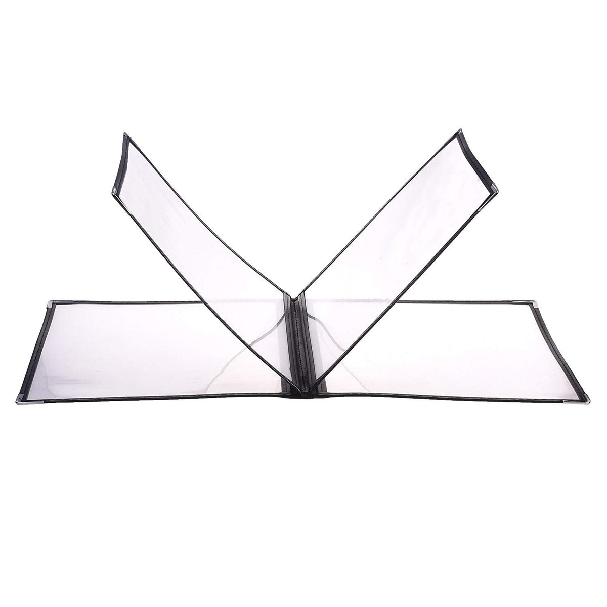 Restaurant Menu Covers Book for Bar Cafe Kitchen - Restaurant Menu Holder Menu Folder Fits A4 Size Paper, 4 Pages 8