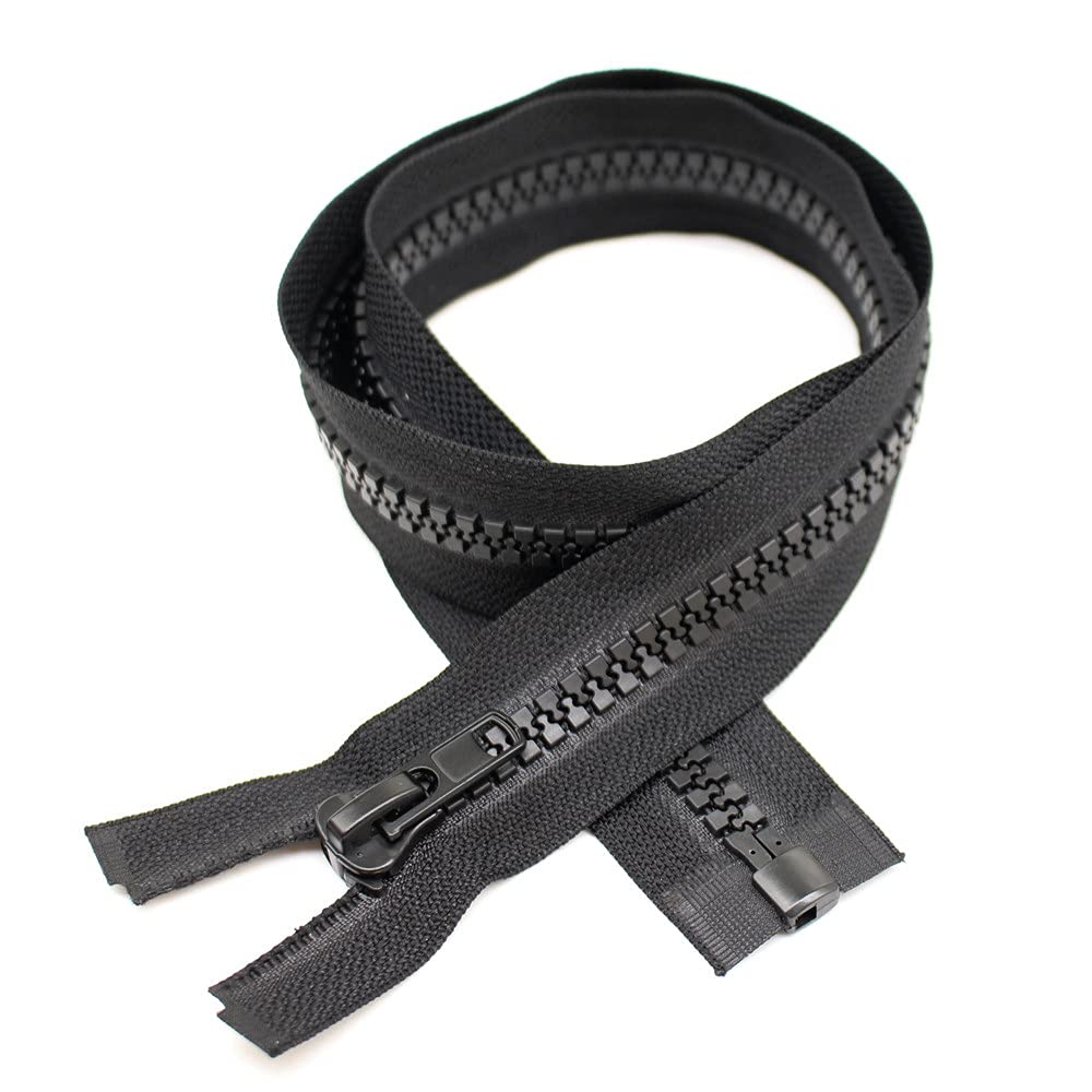 2PCS 30 Inch #10 Heavy Duty Separating Jacket Zippers for Sewing