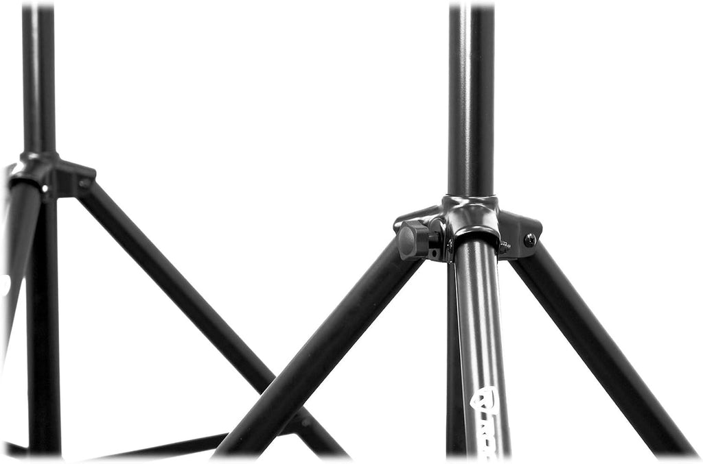 RVCS2 Heavy-Duty Tripod Crank-Up DJ PA Speaker Stand with Bag | 48-78" Adjustable Height, 100 lb Capacity, 39" Tripod