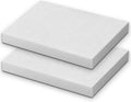 Polyurethane Foam Padding, 2 PCS 16 x 12 x 1 Inch White Soft Cuttable Packing Foam Inserts for Cases, Furniture