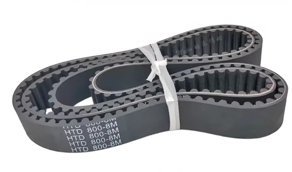 Rubber HTD 8M Timing Belt 800 808 816 824 832 840 848 856, 10-85mm Width Industrial Drive Belt, 1 Piece (HTD 848-8M, 15mm)